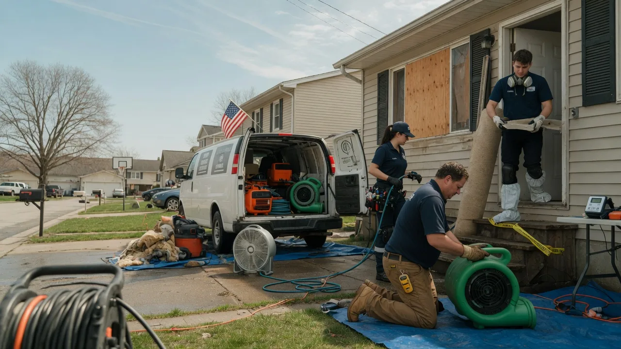 Water Damage Restoration in Harmony, RI near me